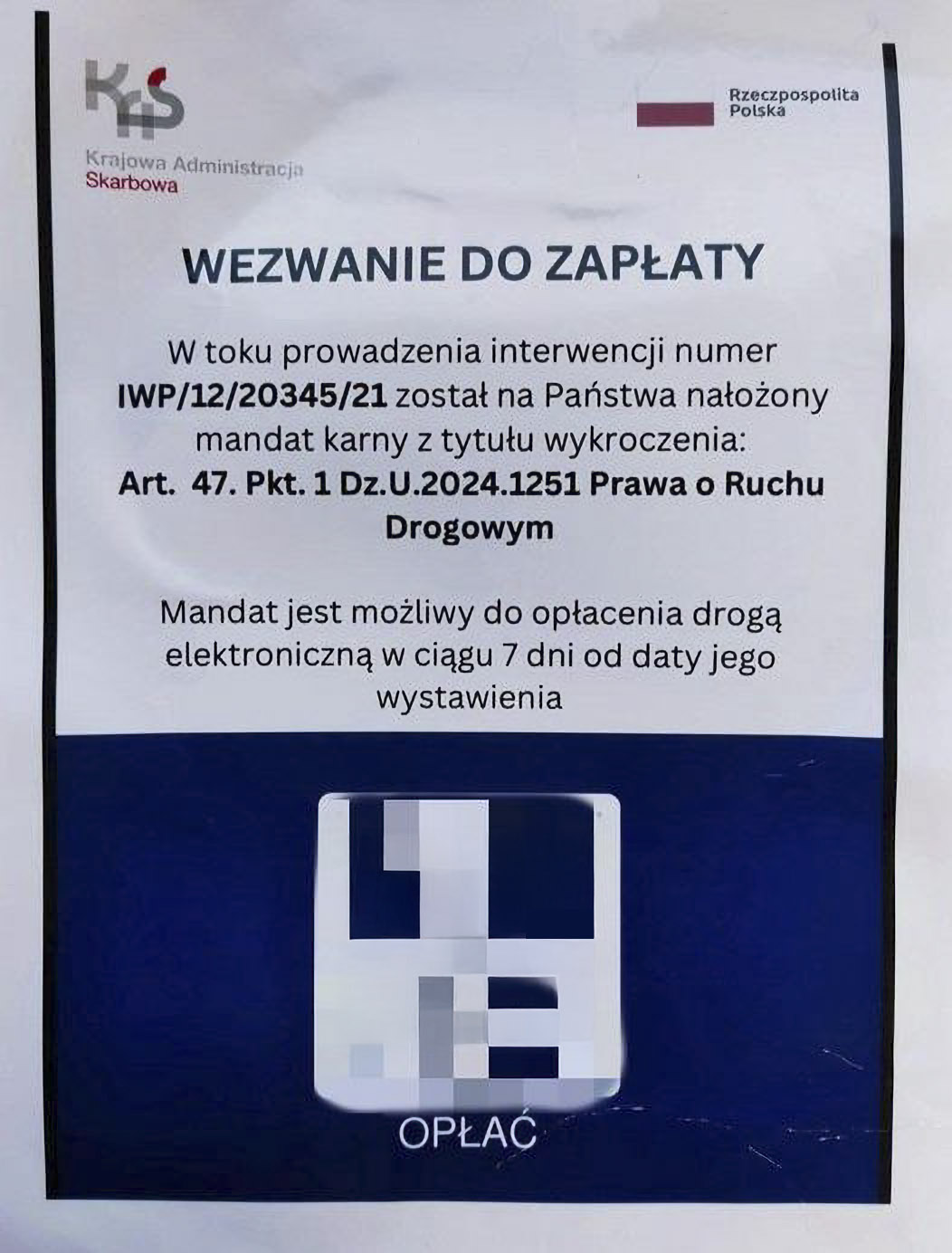 Fałszywe wezwania do zapłaty